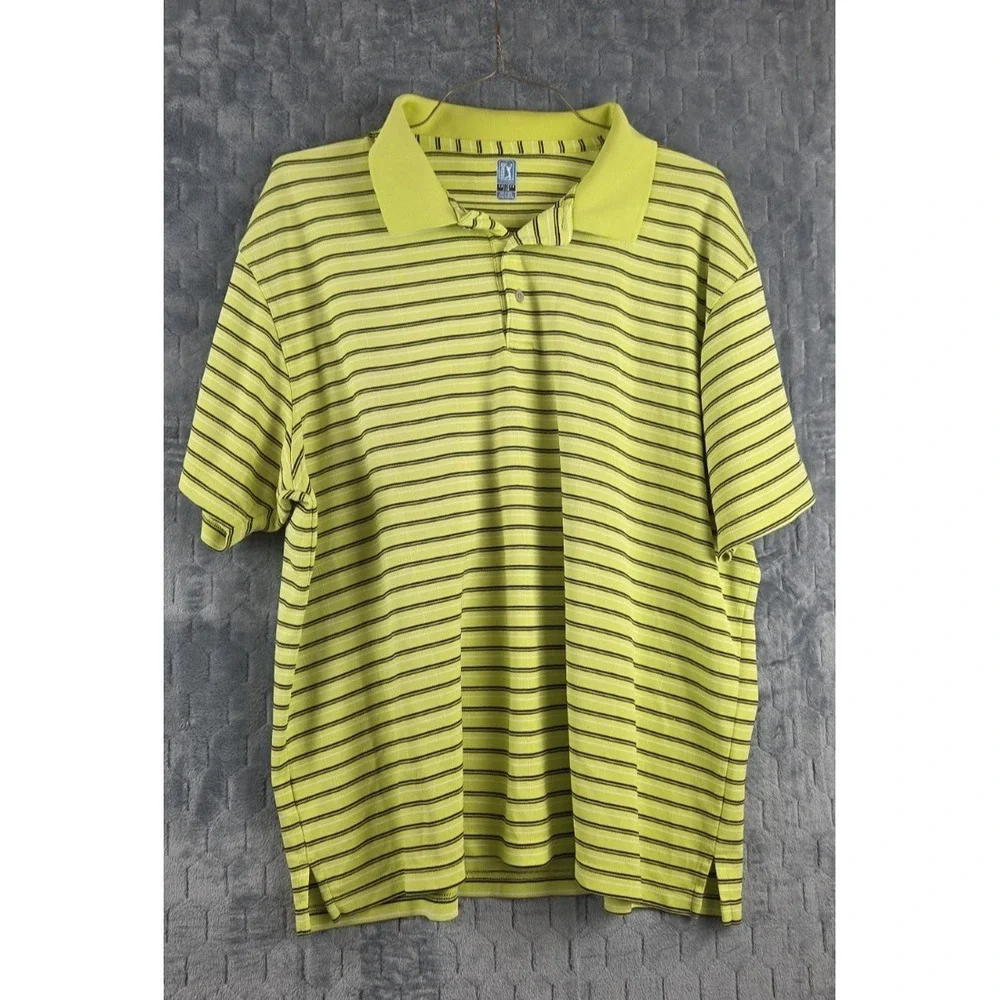 PGA‎ Tour Polo Golf Shirt - Green (XXL)